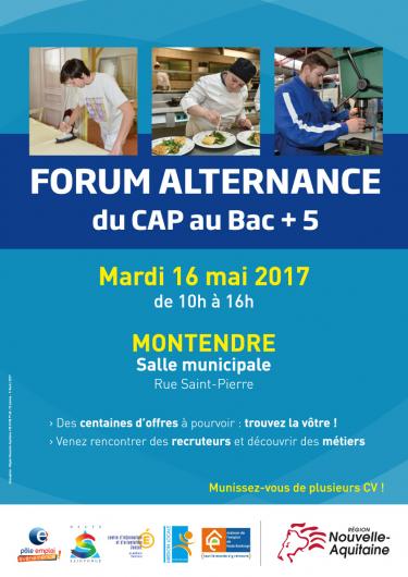 Forum de l'alternance à Montendre