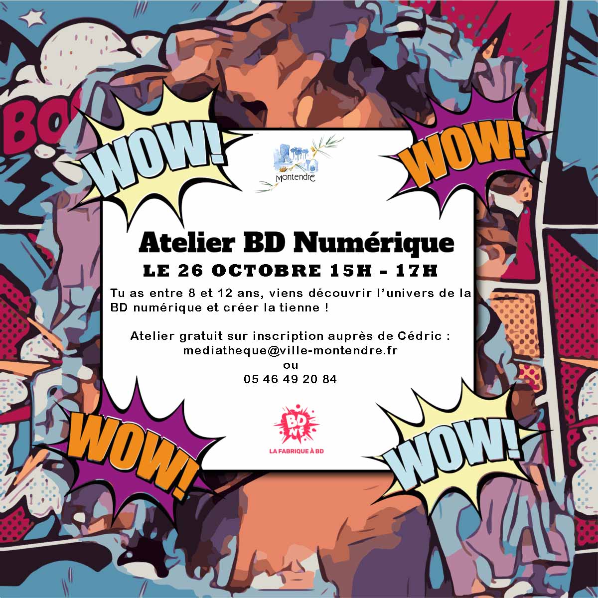 Atelier BD Numérique | Ville-montendre